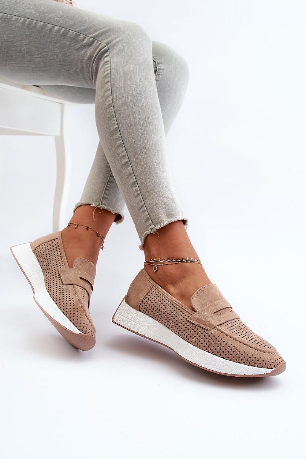 Stylish Eco-Suede Moccasins Step In Style