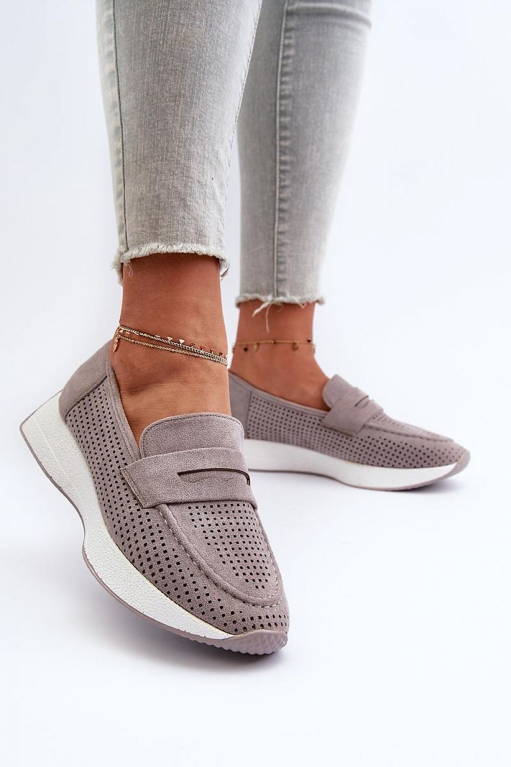 Stylish Eco-Suede Moccasins Step In Style