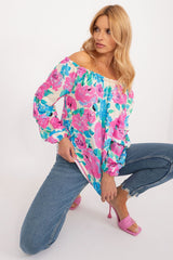 Charming Floral Long Sleeve Blouse Rue Paris