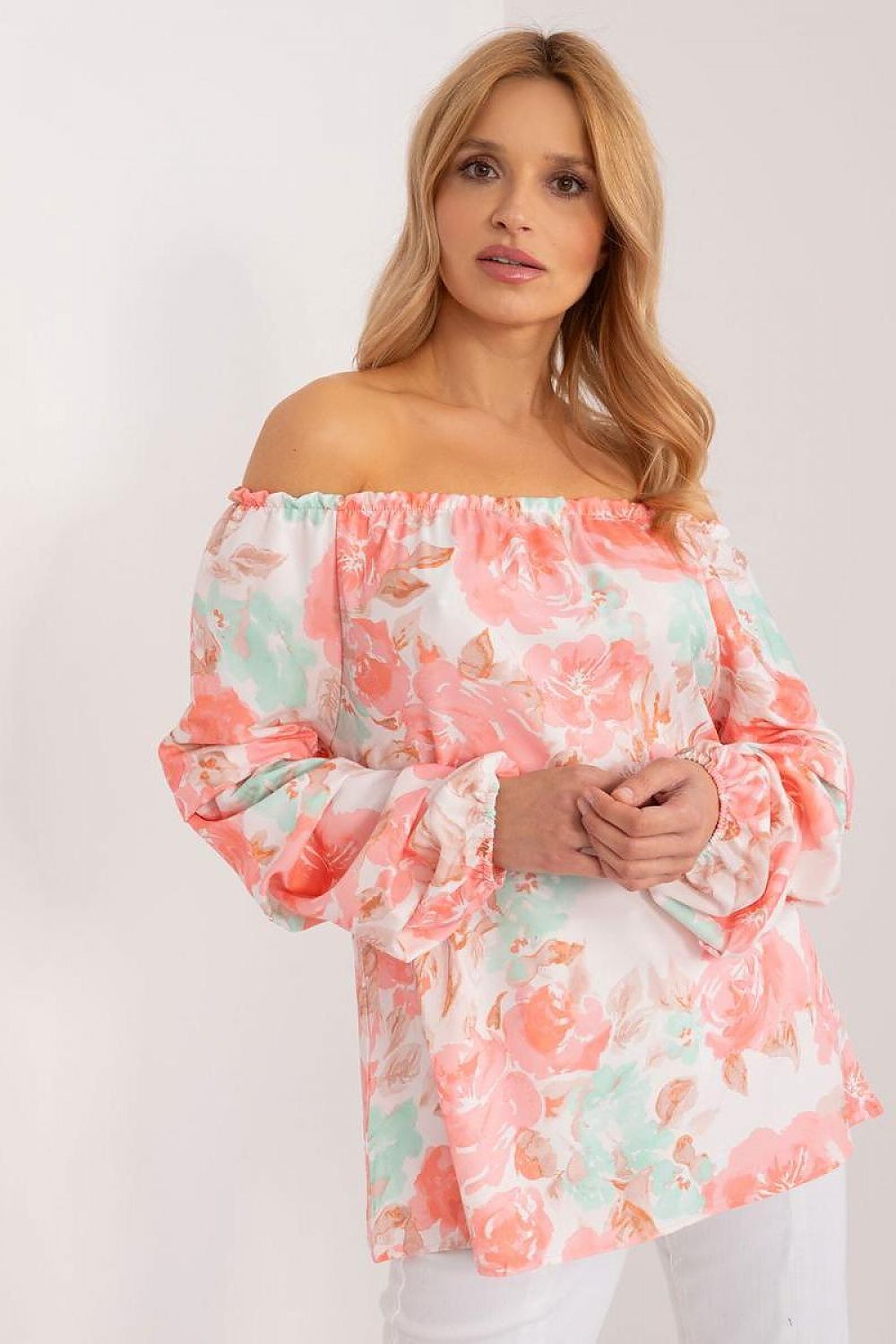 Charming Floral Long Sleeve Blouse Rue Paris