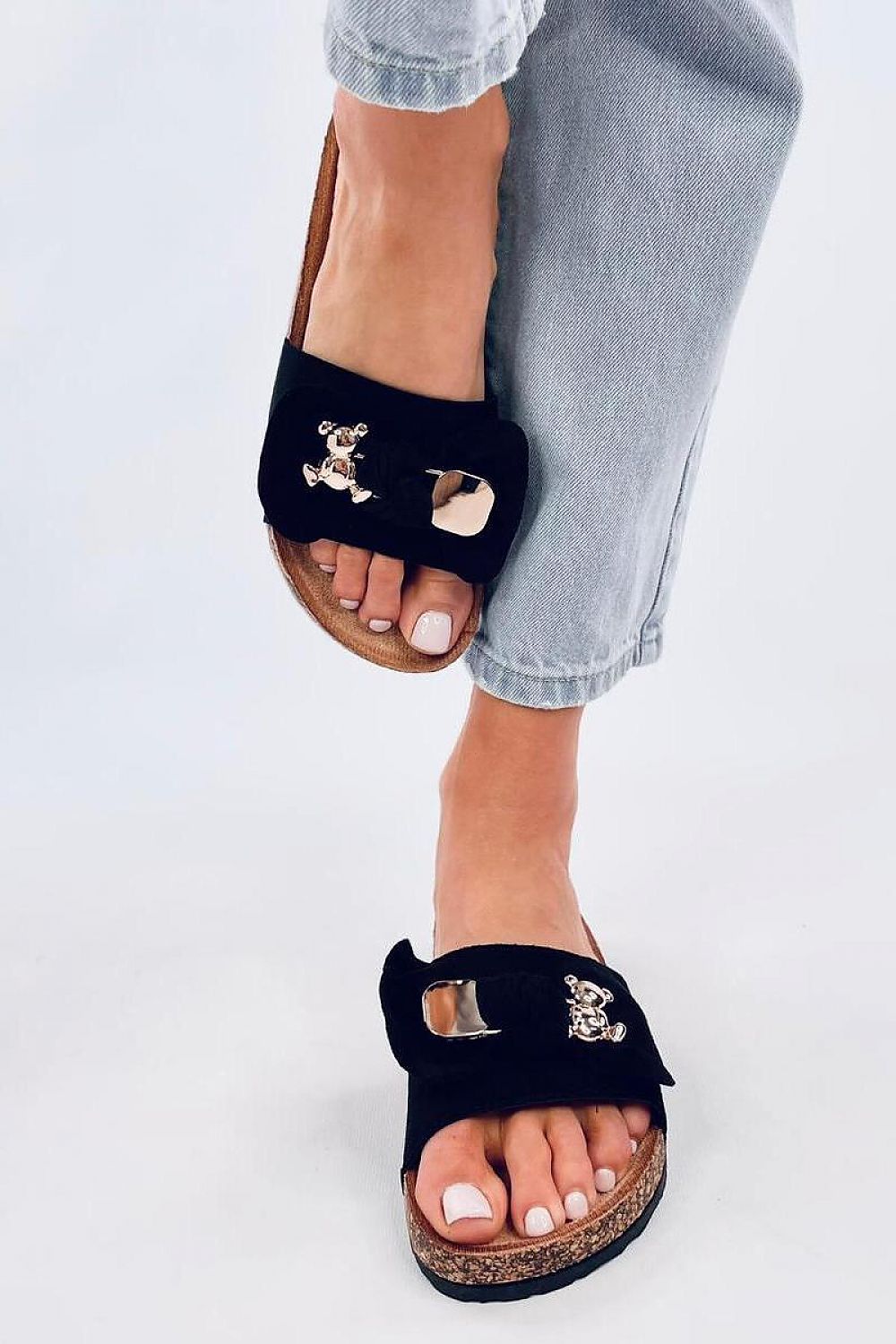 Stylish Suede Flip-Flops Inello