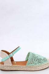 Delicate Openwork Espadrille Sandals Inello