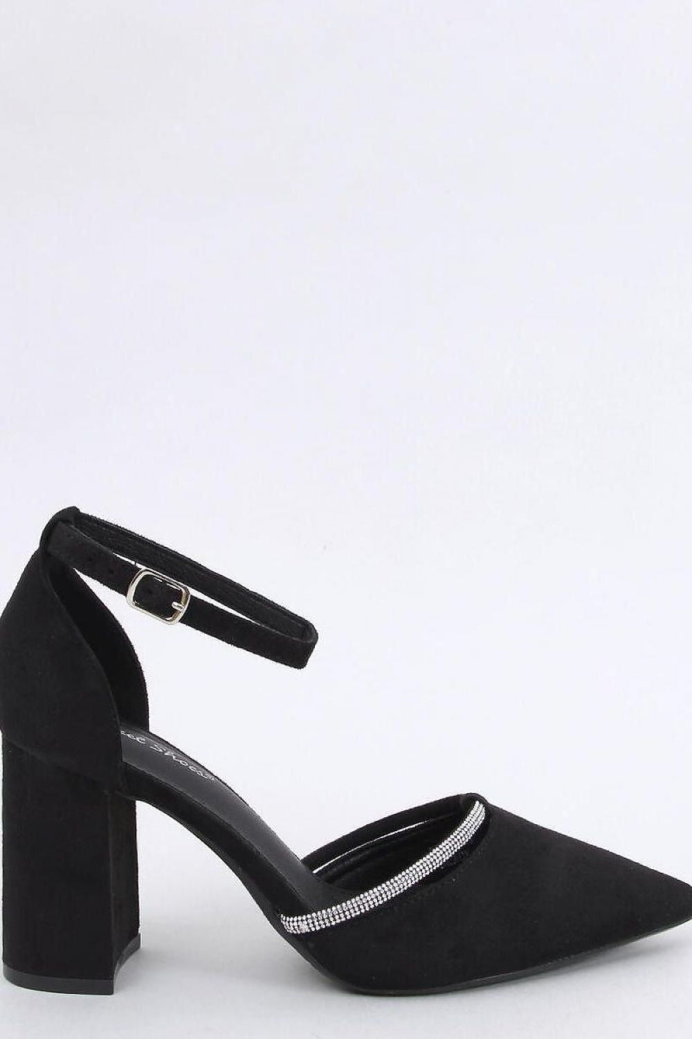 Elegant Suede Block Heel Pumps Inello