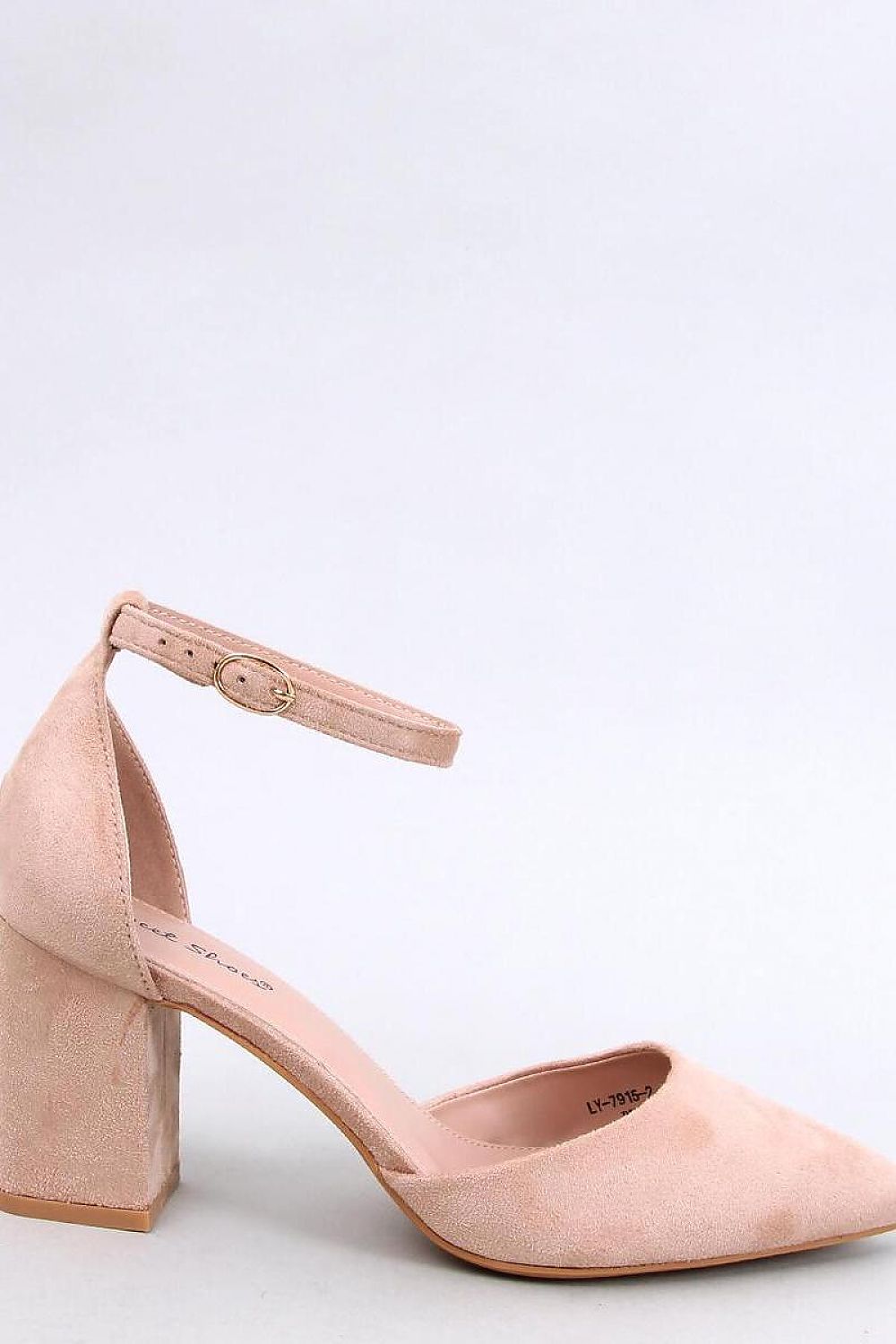 Elegant Suede Block Heel Pumps Inello