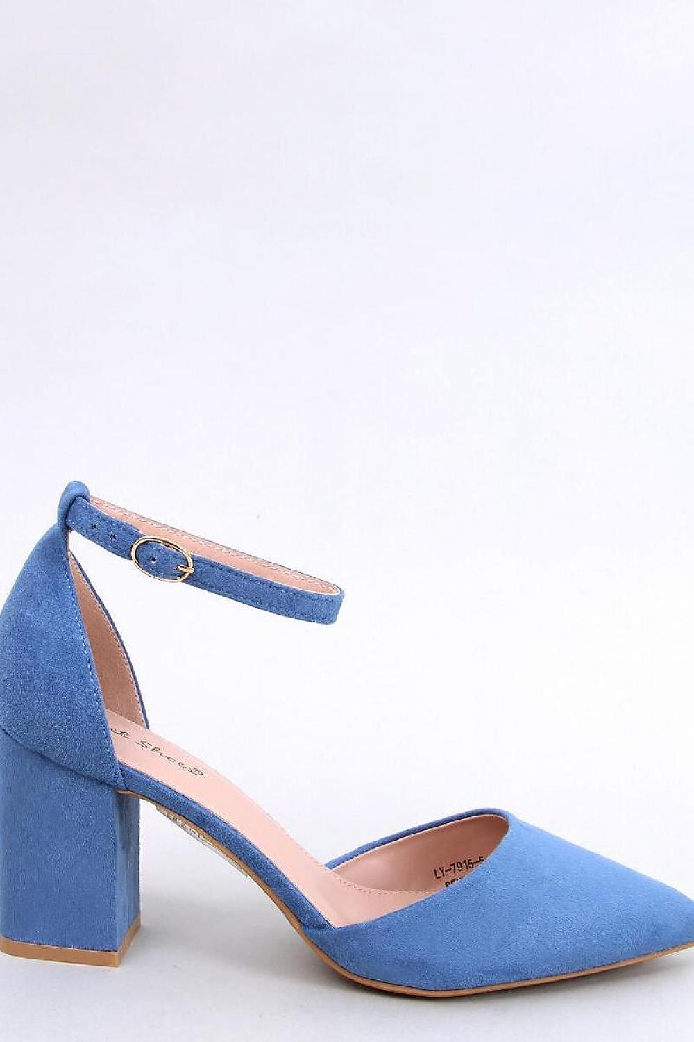 Elegant Suede Block Heel Pumps Inello