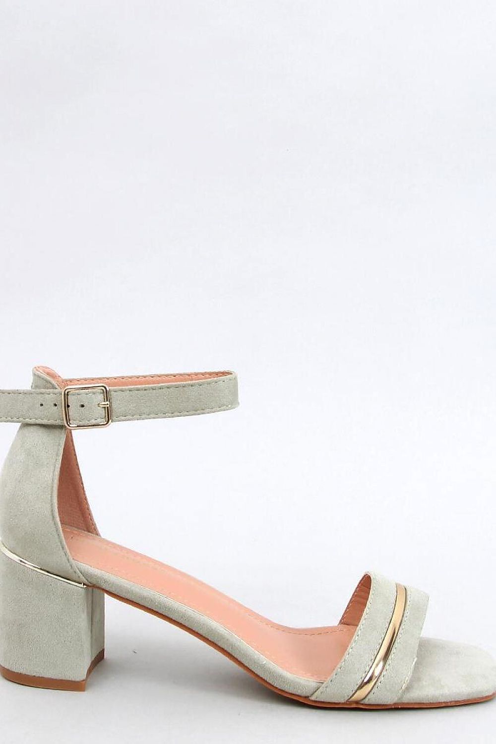 Stylish Wide Heel Suede Sandals Inello