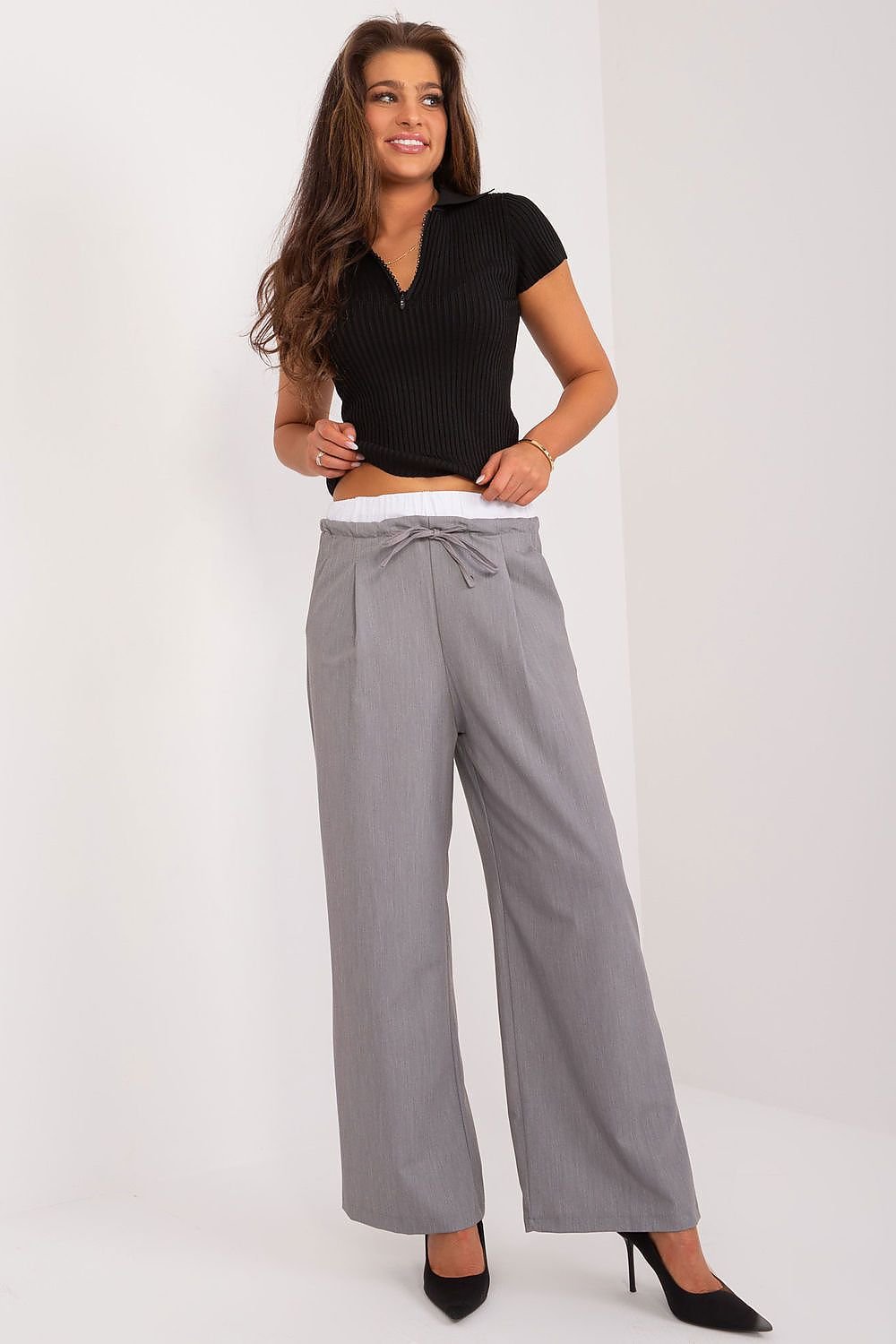 Elegant Palazzo Pants Italy Moda