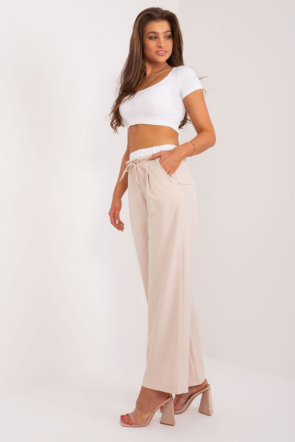 Elegant Palazzo Pants Italy Moda