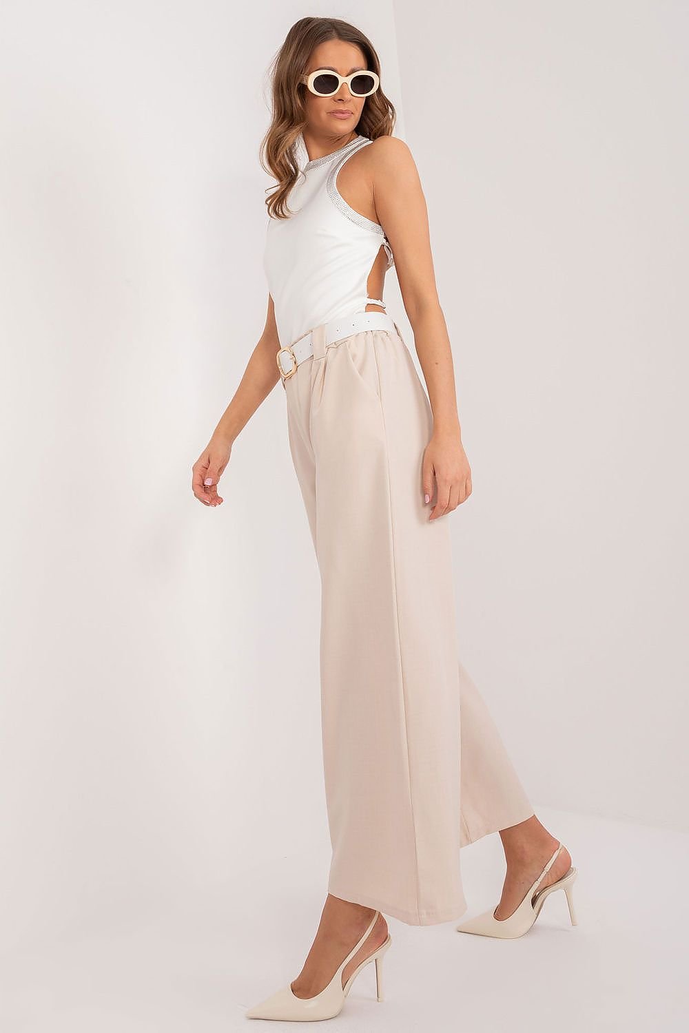 Elegant Palazzo Pants Italy Moda