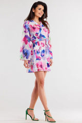 Chiffon Kimono Dress Awama