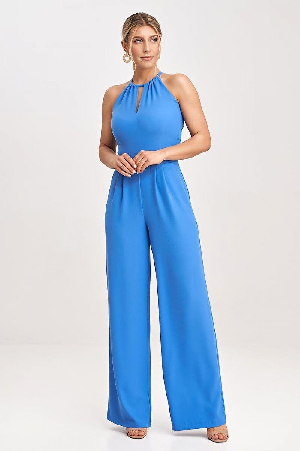 Sleeveless Wide Leg Jumpsuit Figl