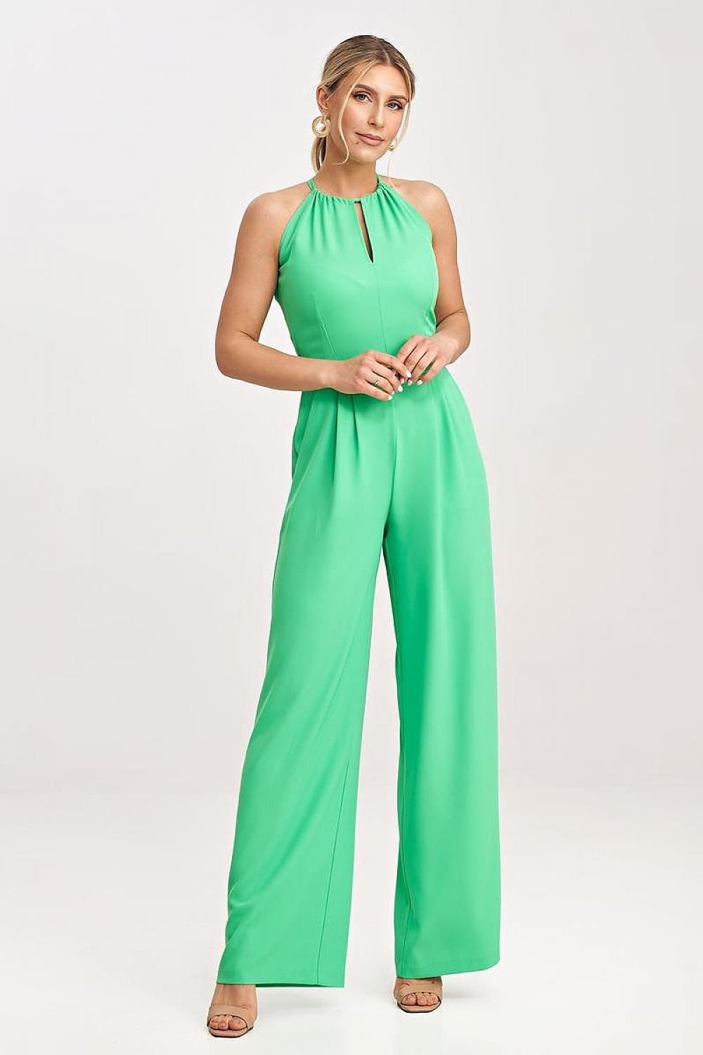 Sleeveless Wide Leg Jumpsuit Figl