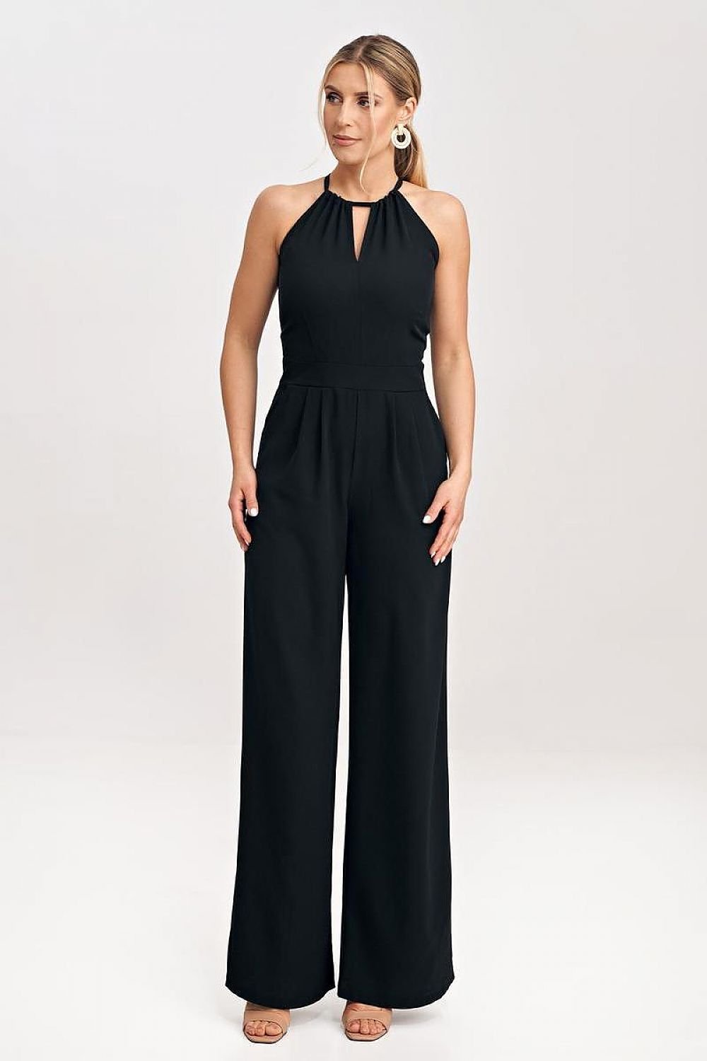 Sleeveless Wide Leg Jumpsuit Figl