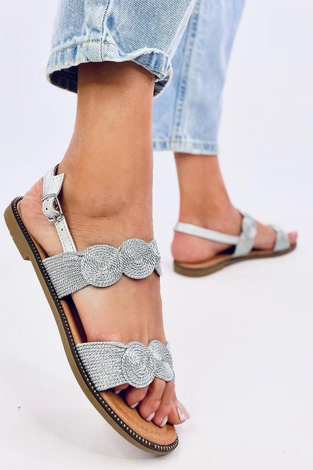 Stylish Adjustable Flat Sandals Inello