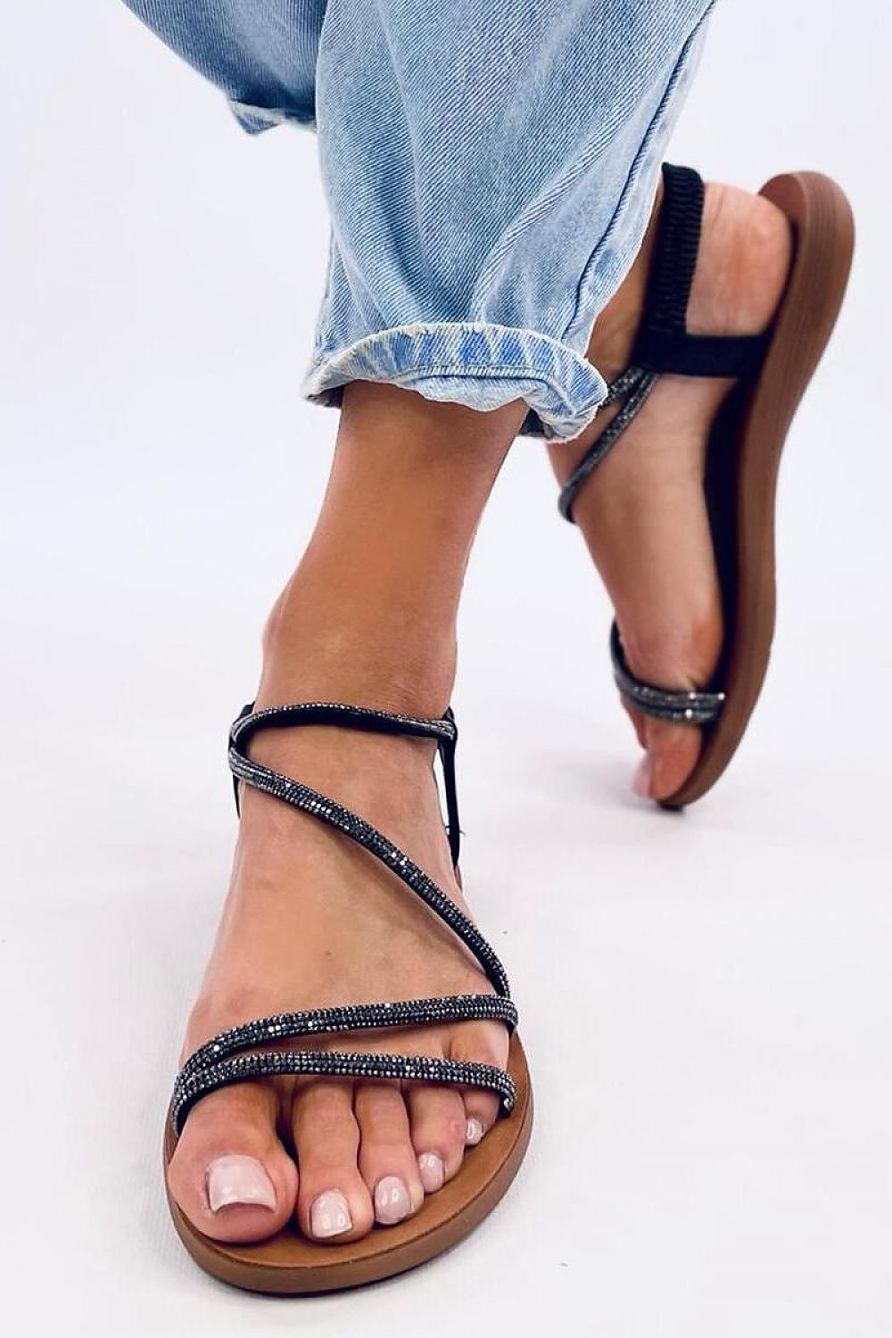 Lightweight Flat Sandals Inello