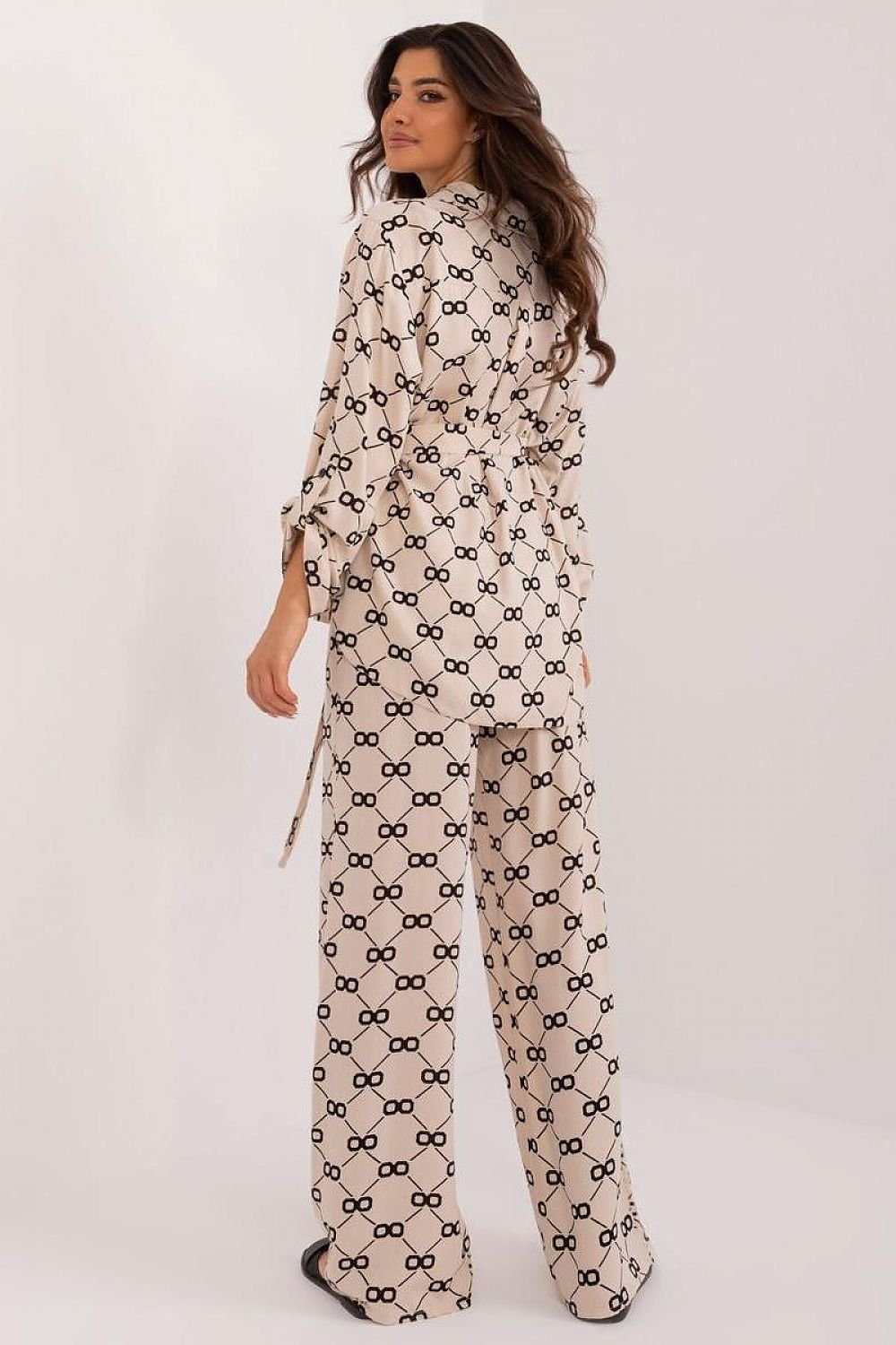 Elegant Summer Shirt And Trousers Set Lakerta