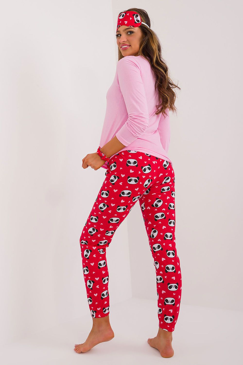 Elegant Pajama Set With Colorful Print Elegant Designs