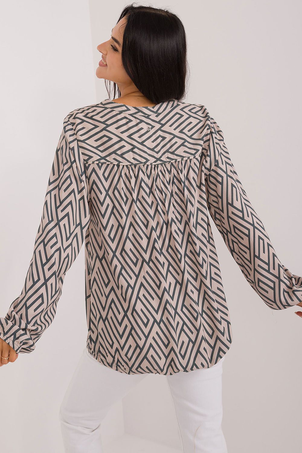 Trendy Casual Viscose Blouse Sublevel