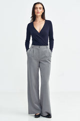 Elegant Relaxed Fit Trousers Nife