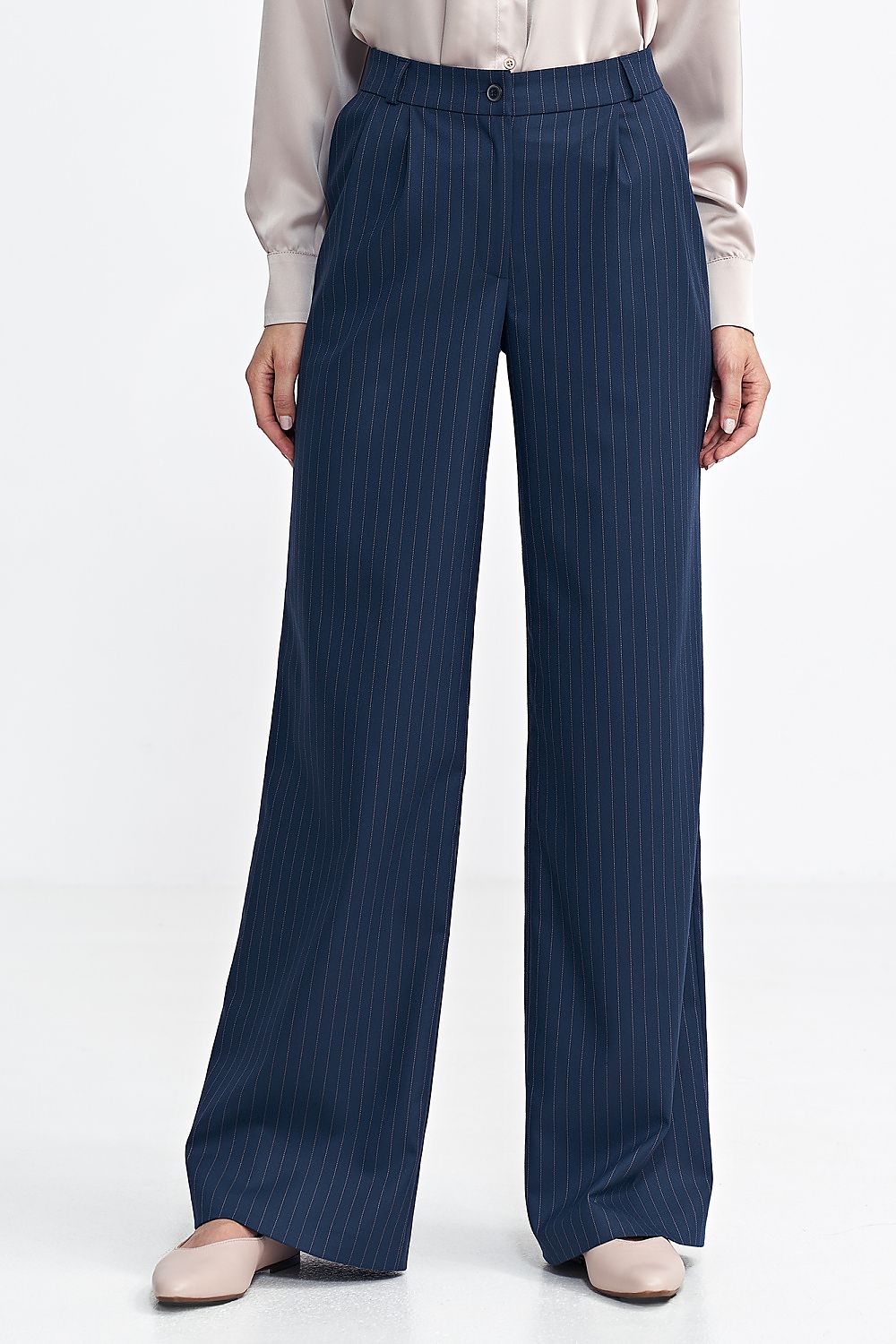 Elegant Relaxed Fit Trousers Nife