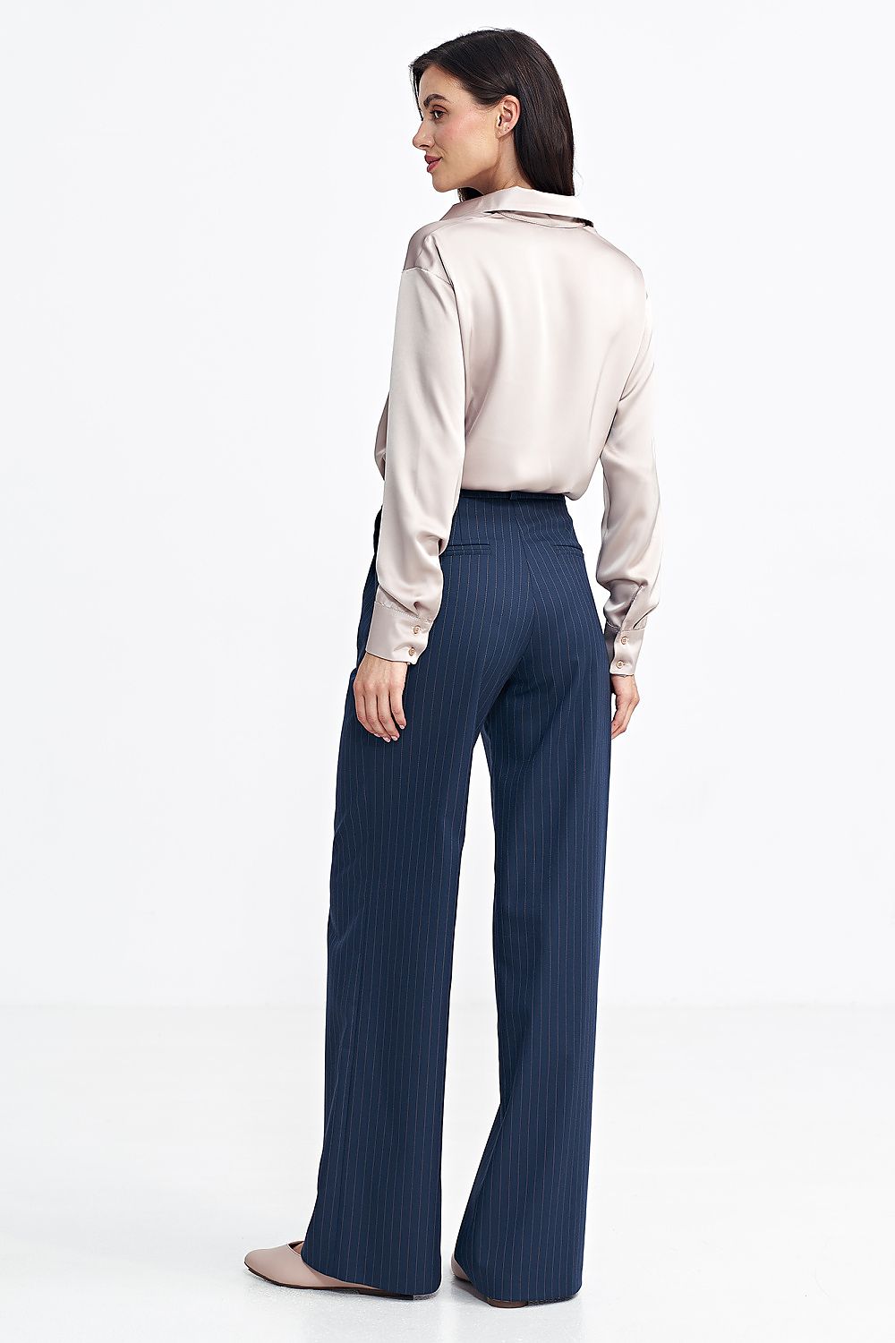 Elegant Relaxed Fit Trousers Nife