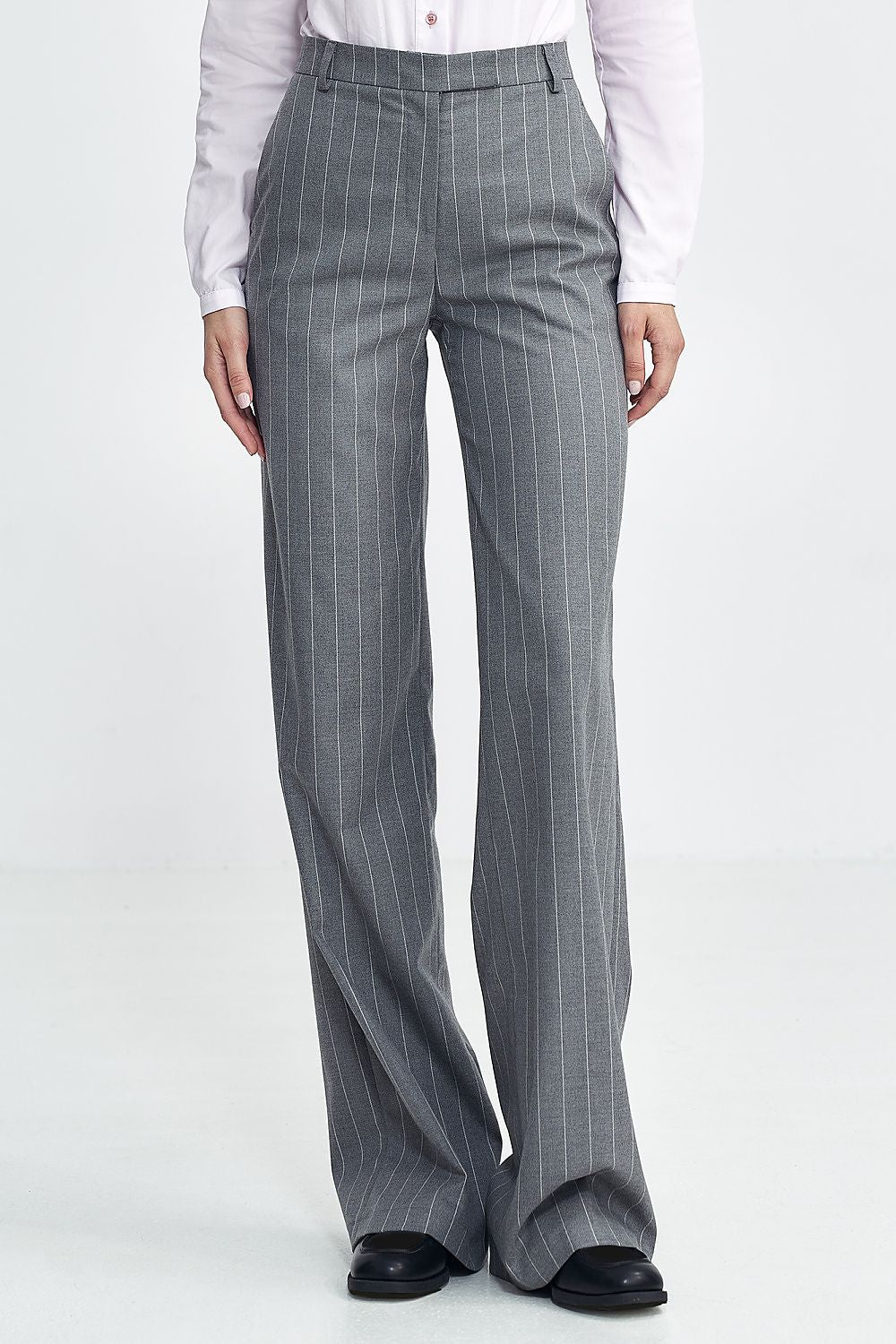 Elegant Tailored Bootcut Trousers Nife