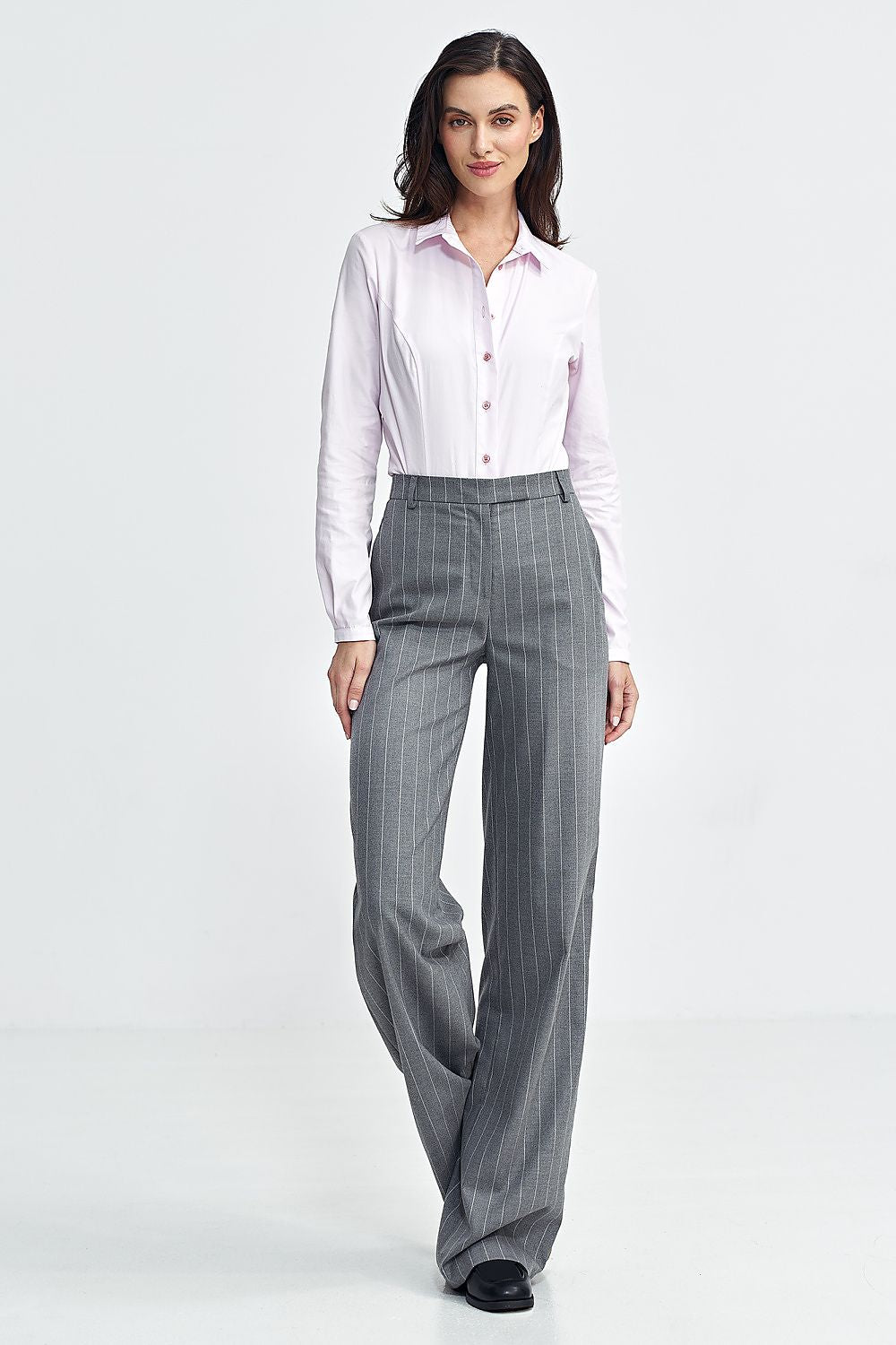 Elegant Tailored Bootcut Trousers Nife