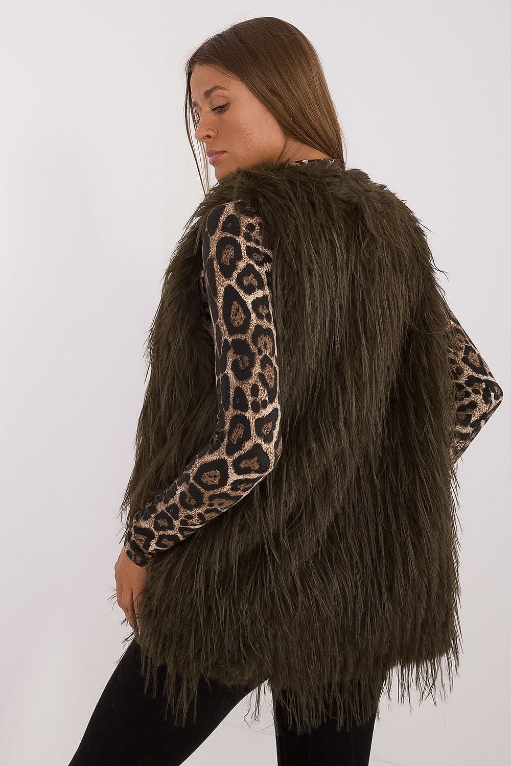 Casual Insulated Fur Vest Elegant