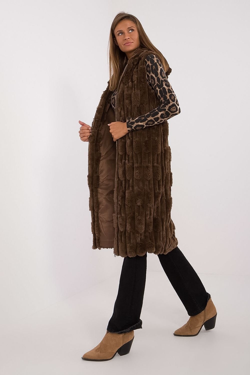 Elegant Fur Vest For Women