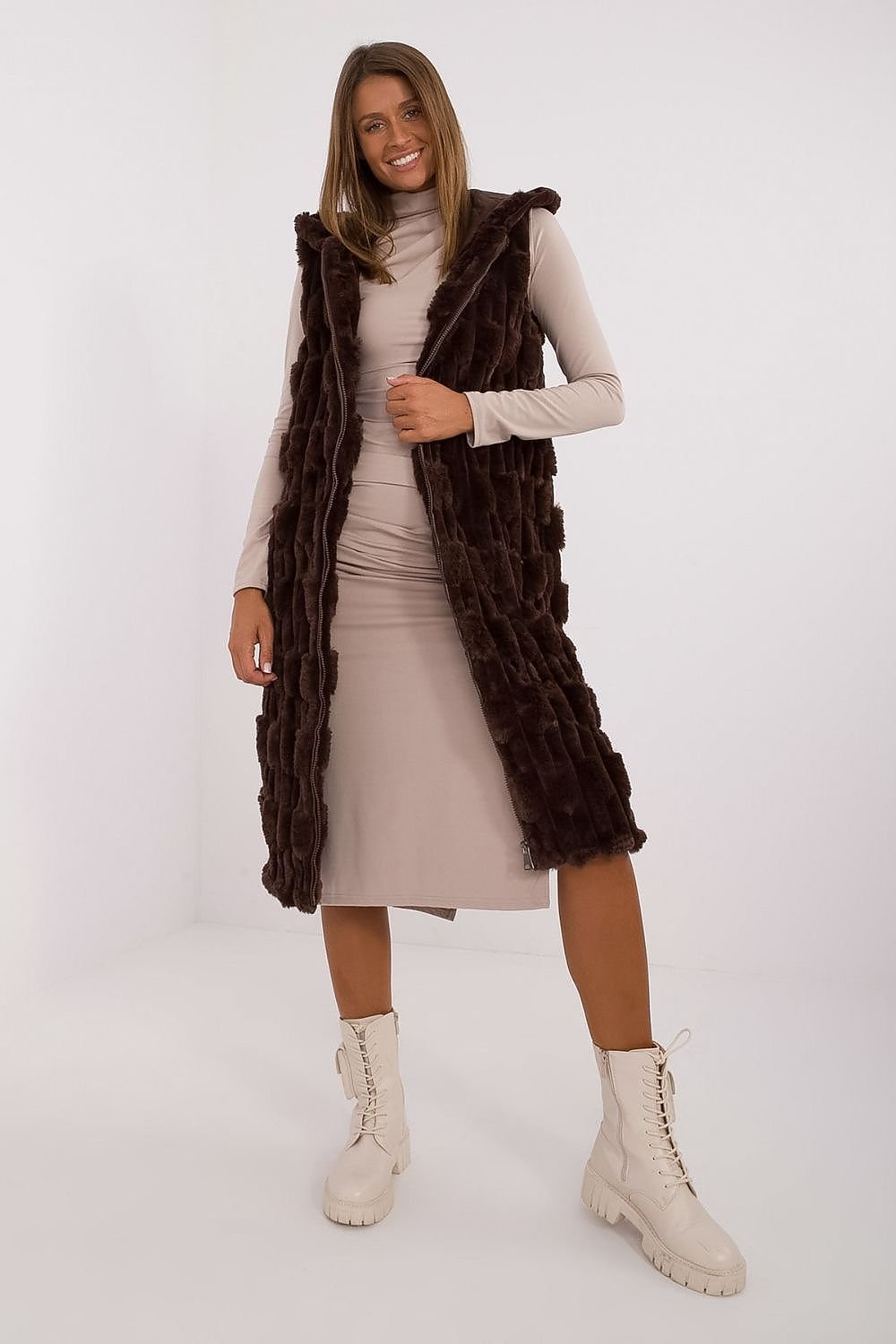 Elegant Fur Vest For Women