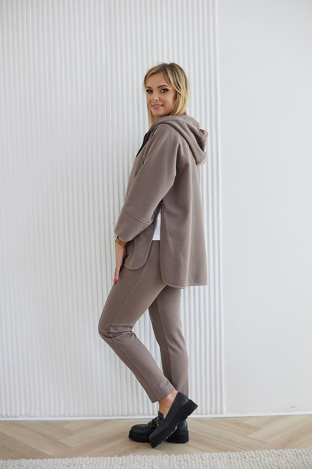 Soft Cotton Open Hoodie La Aurora