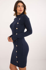 Elegant Knitted Pencil Dress AT