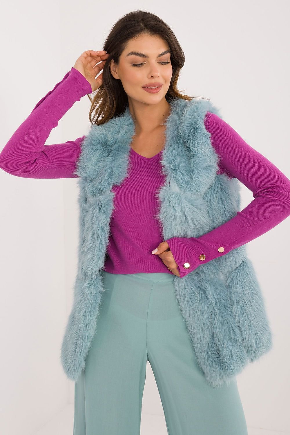 Stylish Polyester Gilet AT