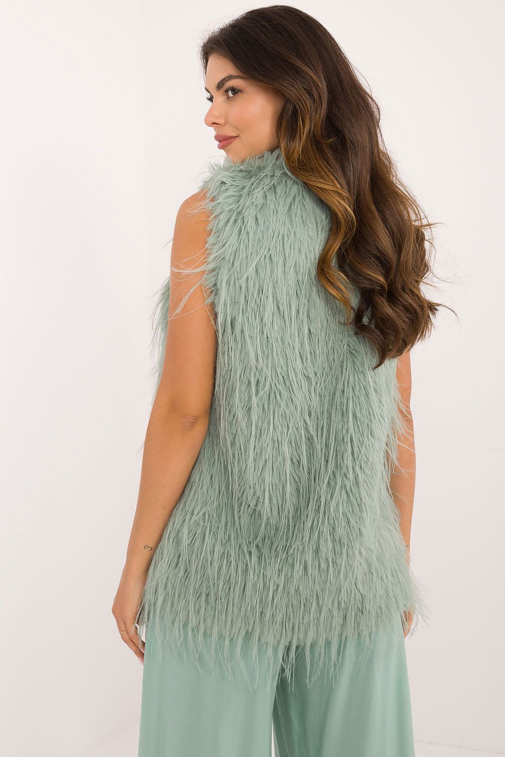 Casual Insulated Fur Vest Elegant