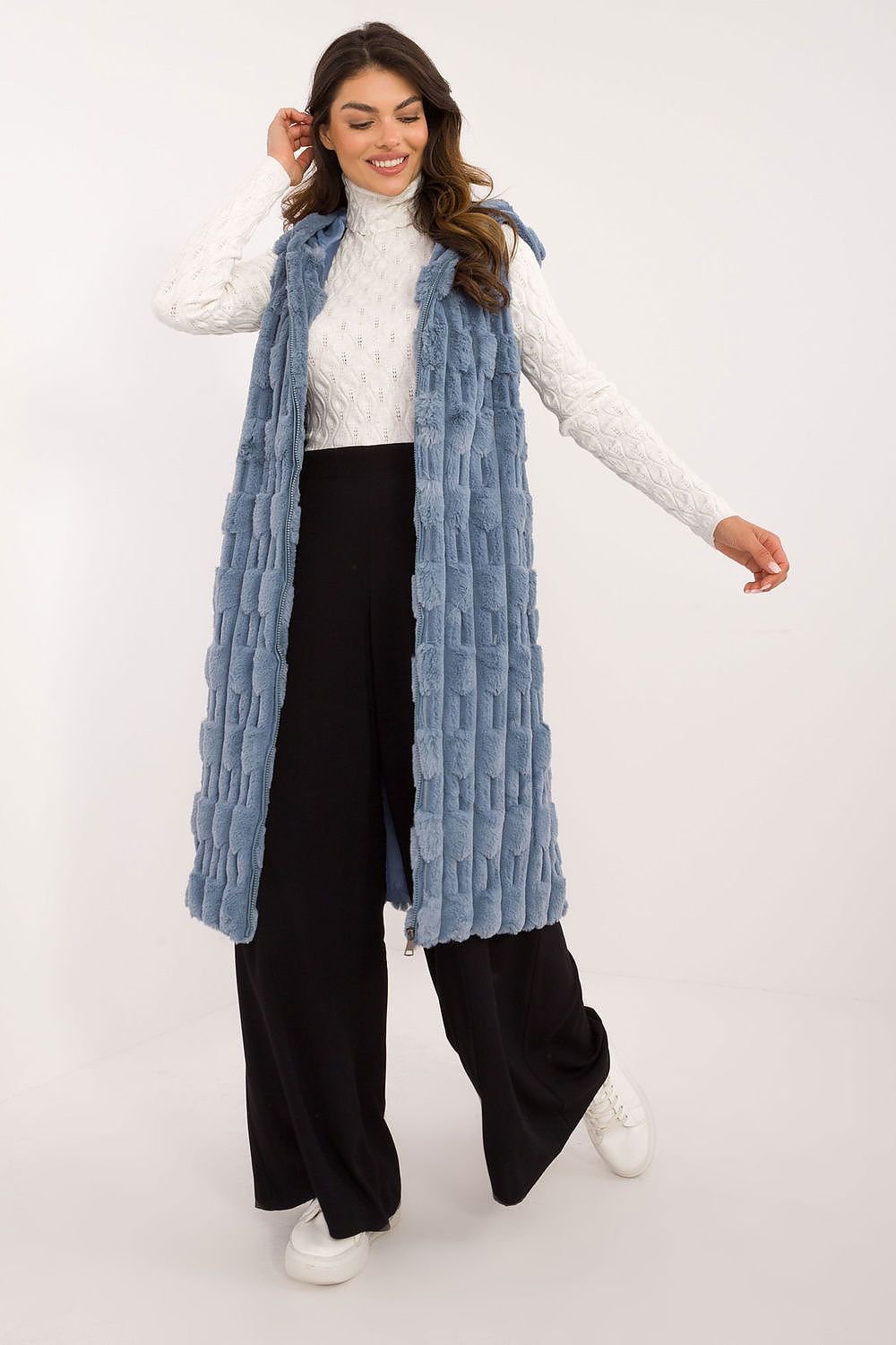 Elegant Fur Vest For Women