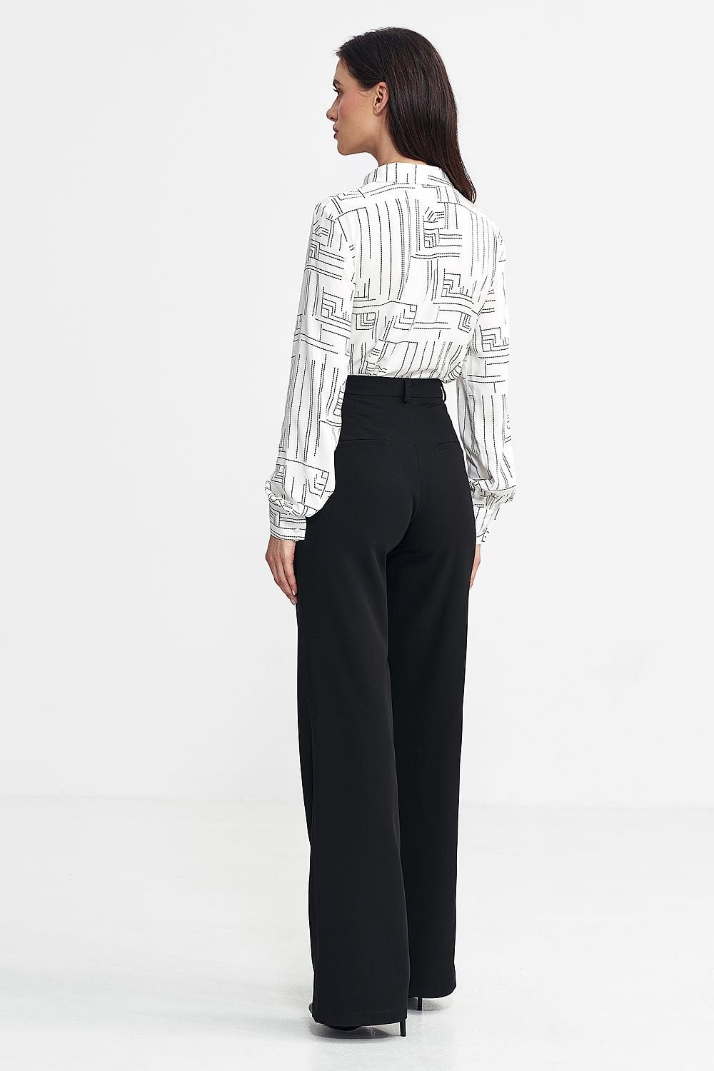 Elegant Tailored Bootcut Trousers Nife