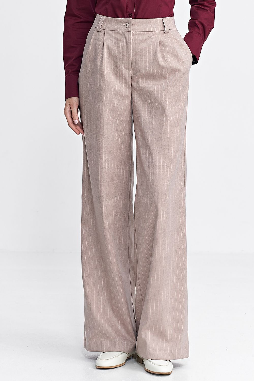 Elegant Relaxed Fit Trousers Nife