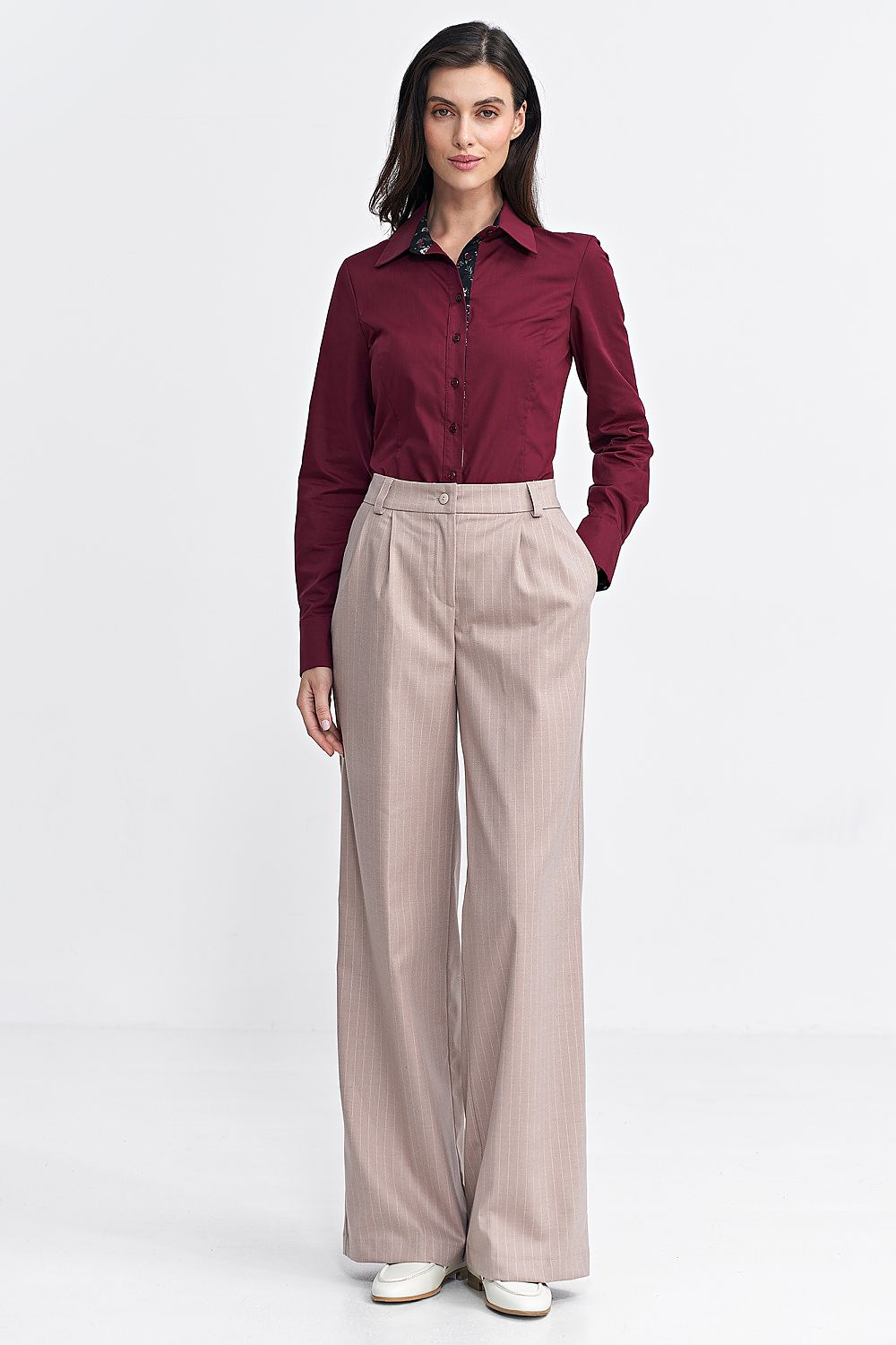 Elegant Relaxed Fit Trousers Nife