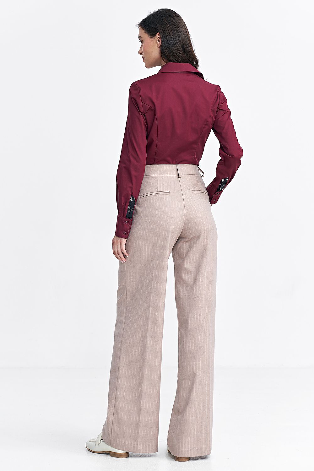 Elegant Relaxed Fit Trousers Nife