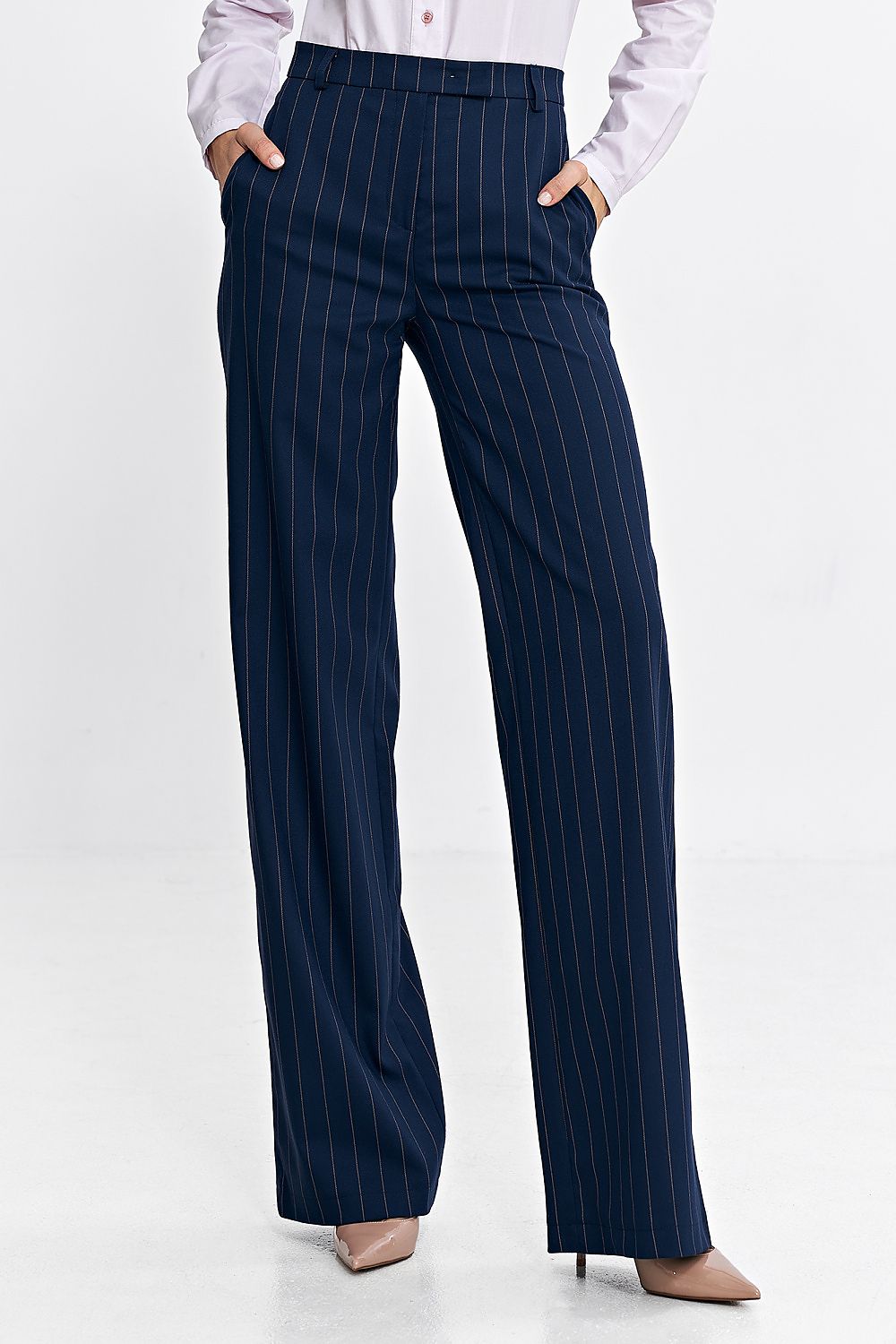 Elegant Tailored Bootcut Trousers Nife