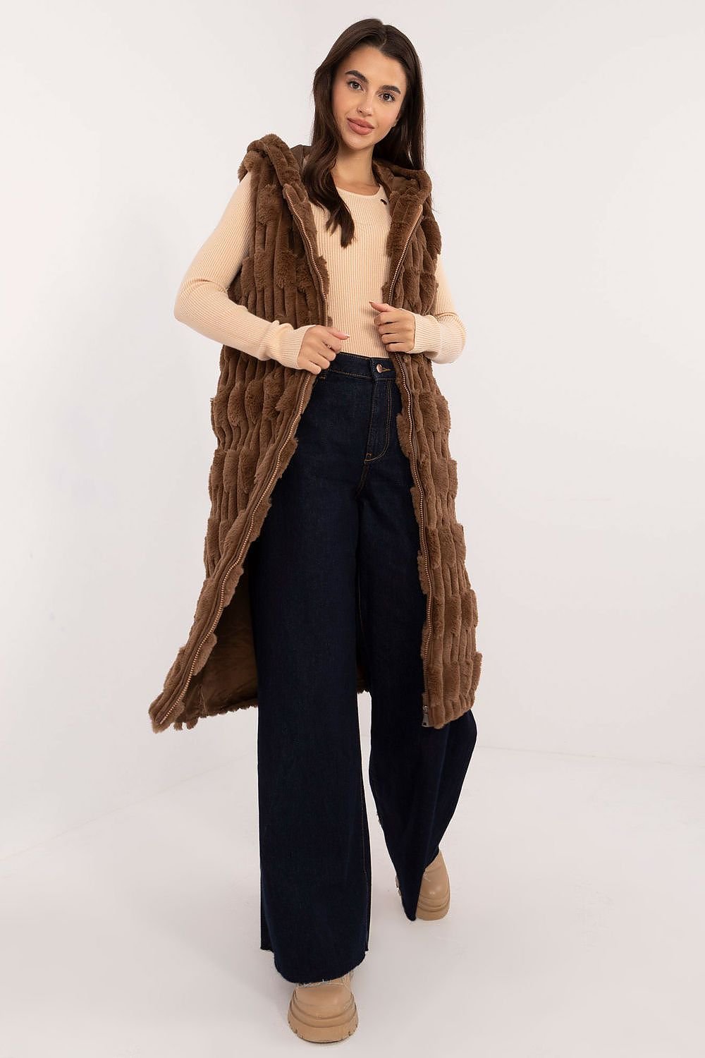 Elegant Fur Vest For Women