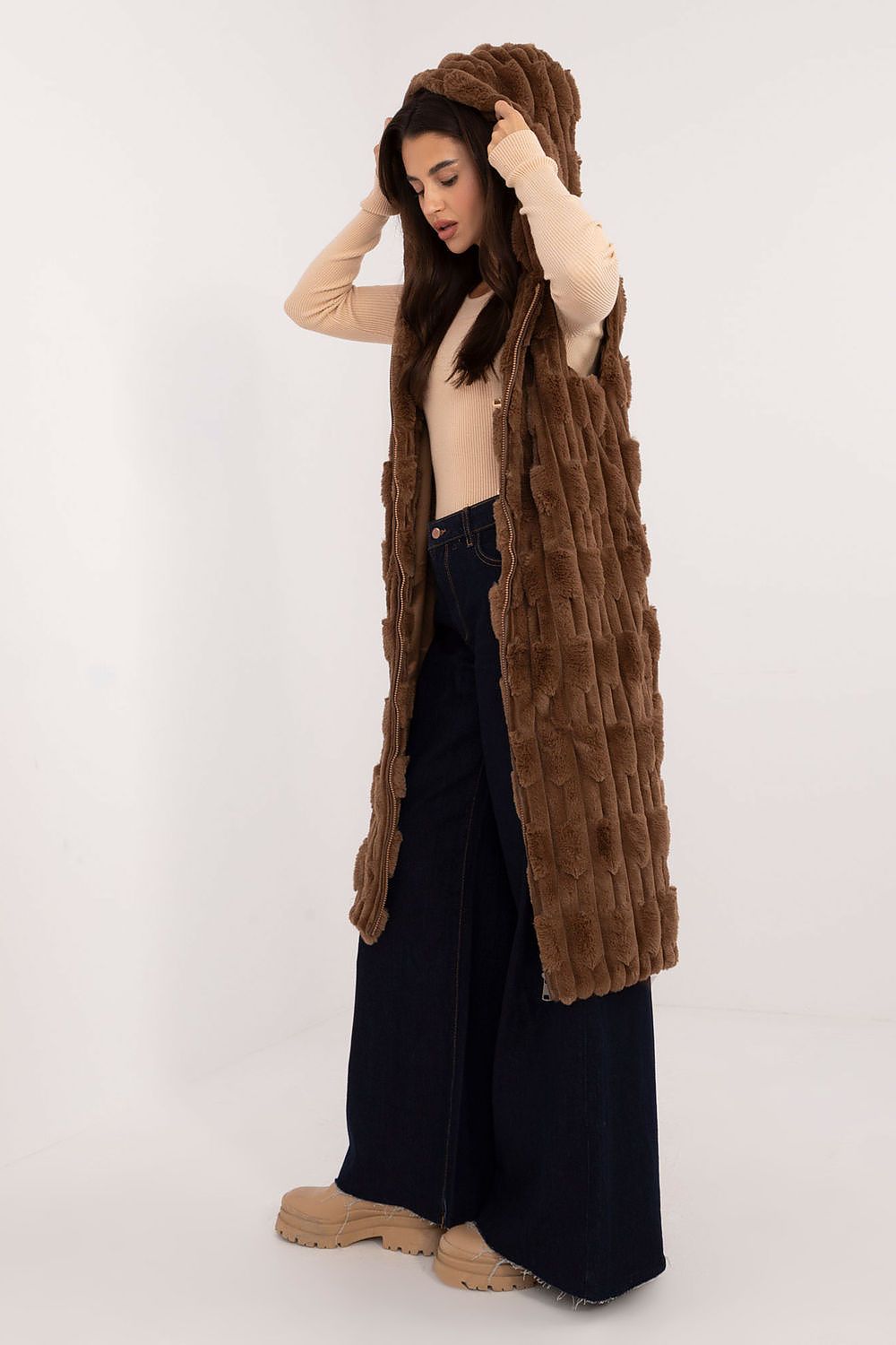 Elegant Fur Vest For Women