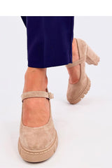 Striking Suede Platform Pumps Inello