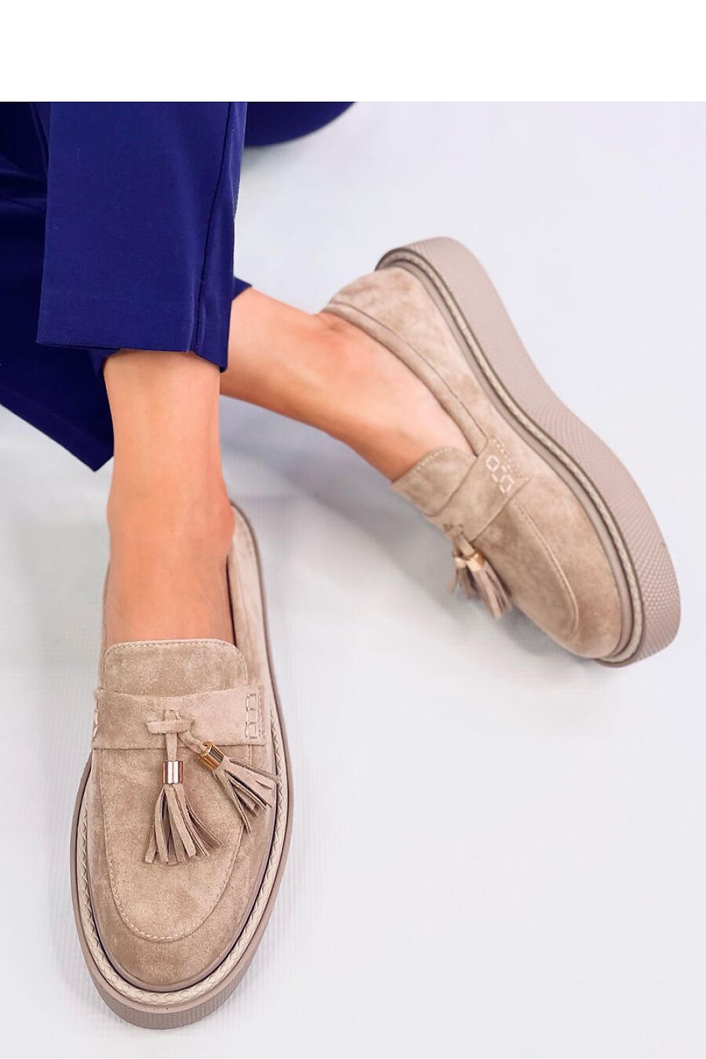 Fashionable Platform Moccasins Inello