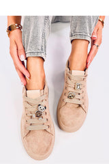 Glamorous Lace-Up Platform Sneakers Inello