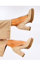 Chic Suede Platform Pumps Inello