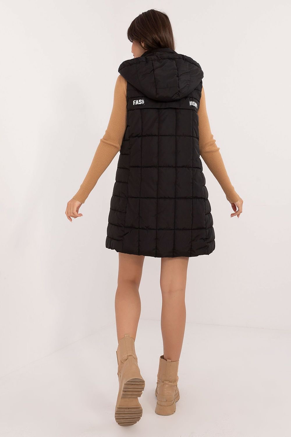 Stylish Quilted Zippered Vest Factory Price