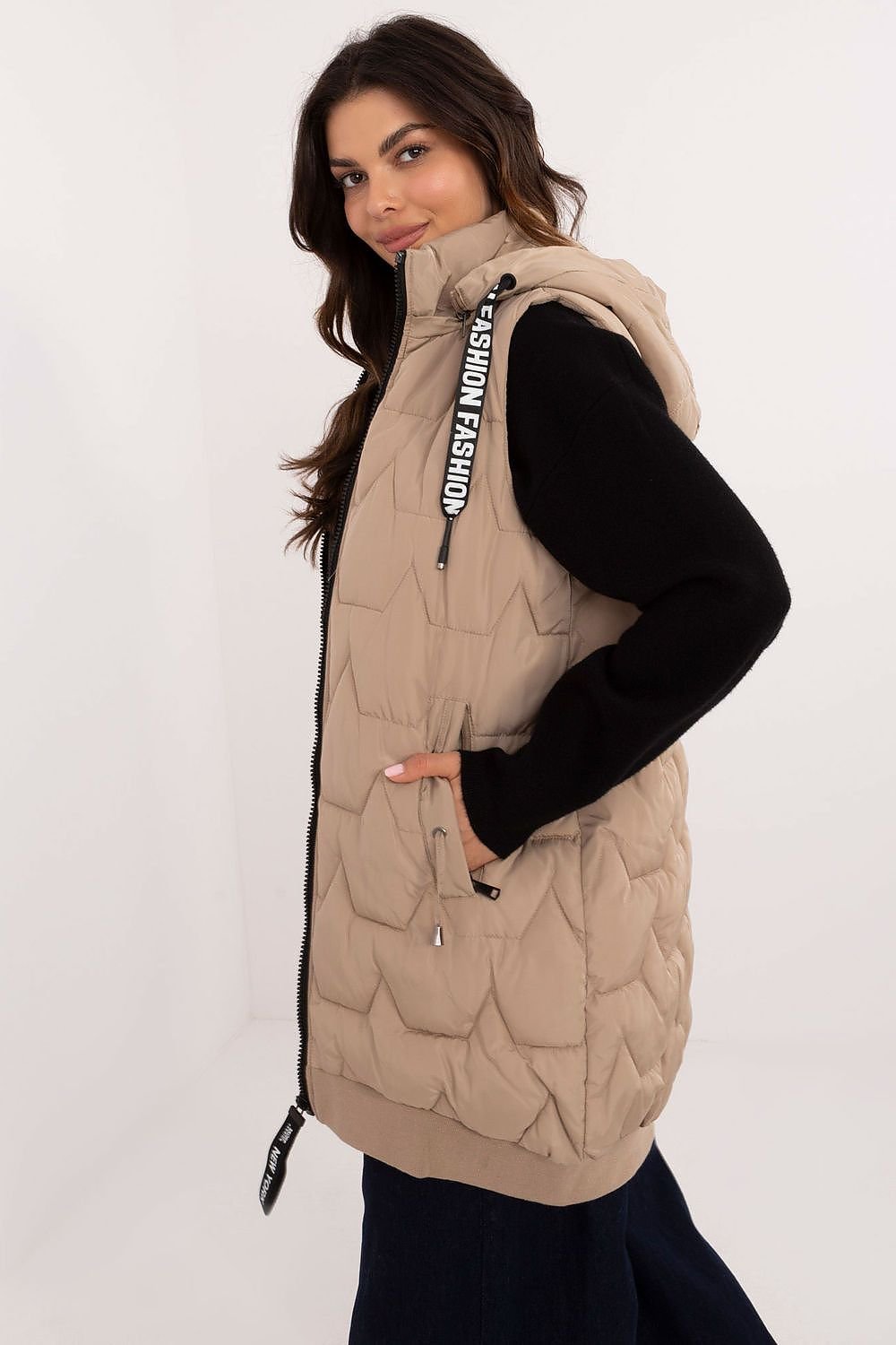 Stylish Quilted Women's Vest Factory Price