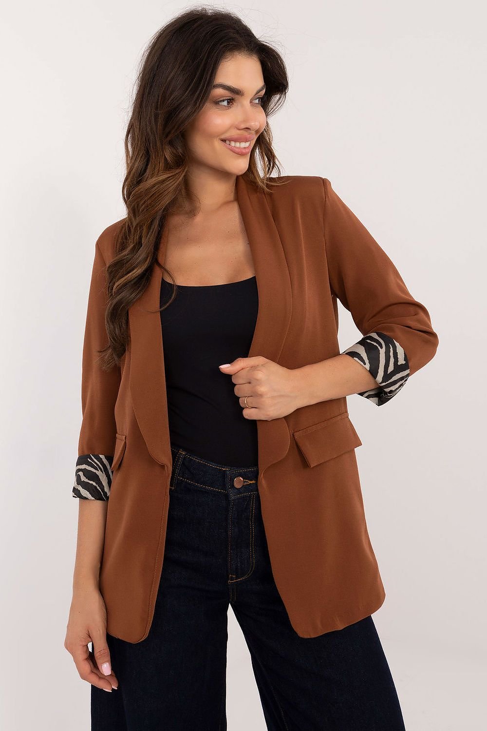 Elegant Casual Women's Jacket Italy Moda