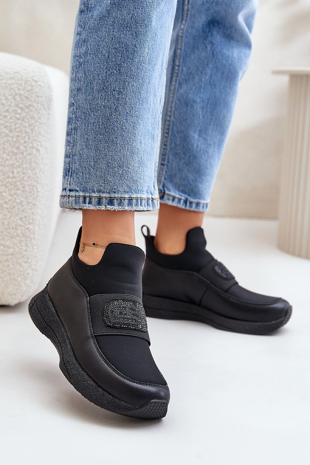 Unique Suede Platform Sneakers Step In Style